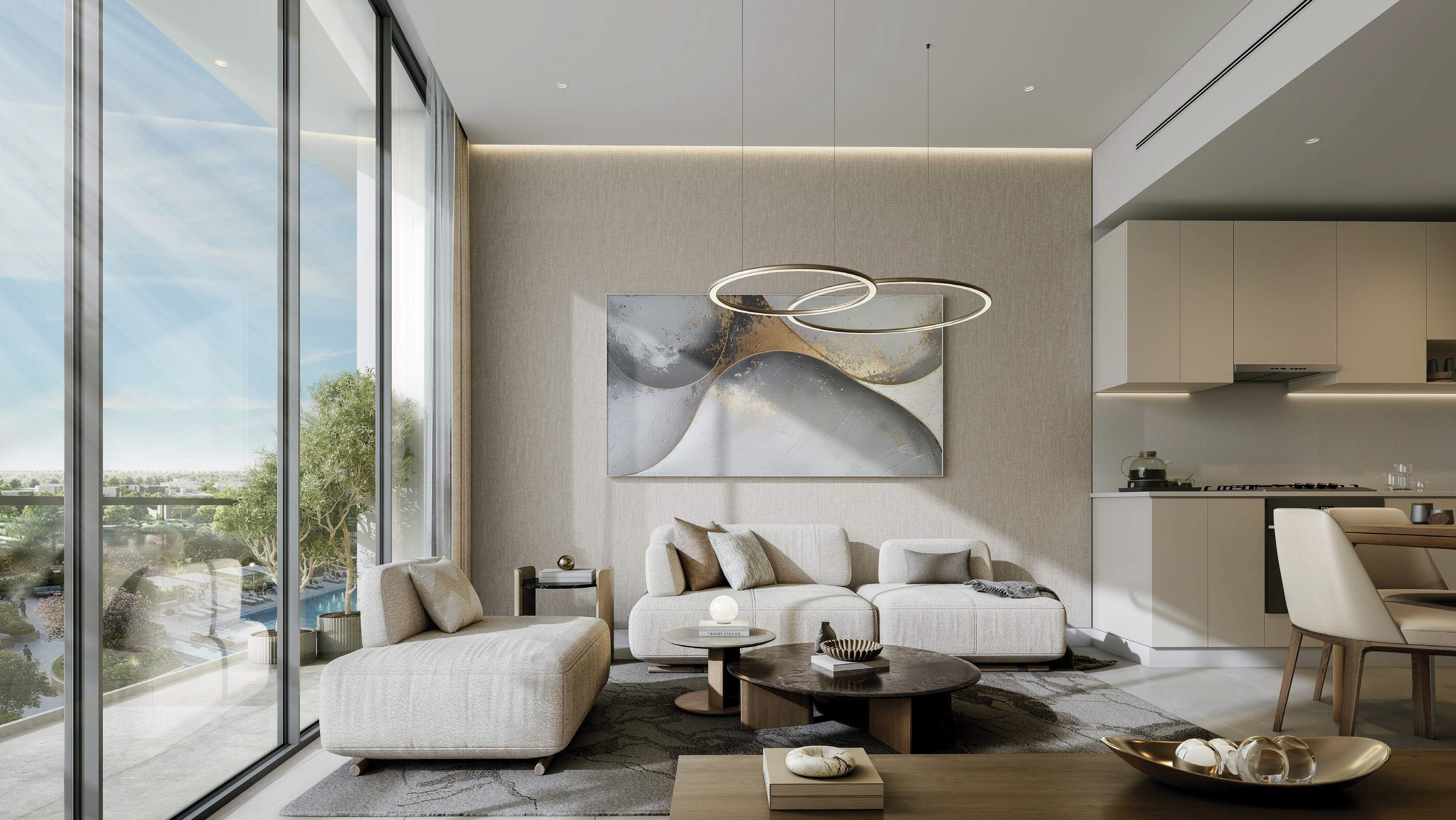 River Cove Residences — Living Room